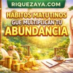 Hábitos matutinos que multiplican tu abundancia