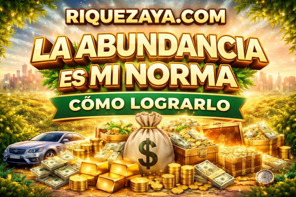 La abundancia es mi norma: cómo lograrlo