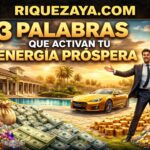 3 Palabras que activan tu energía próspera