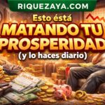 Esto está matando tu prosperidad (y lo haces diario)