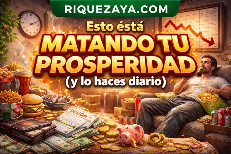 Esto está matando tu prosperidad (y lo haces diario)