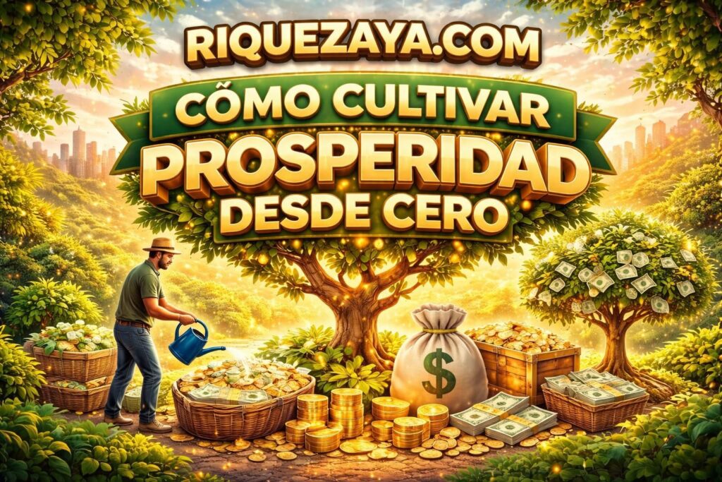 Cómo cultivar prosperidad desde cero
