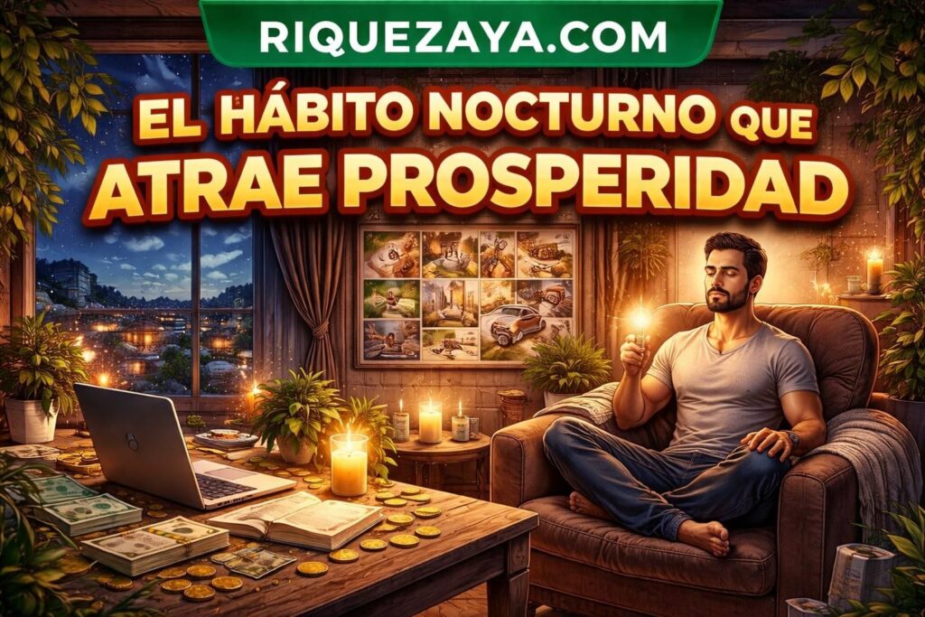 El hábito nocturno que atrae prosperidad