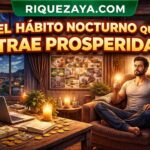 El hábito nocturno que atrae prosperidad