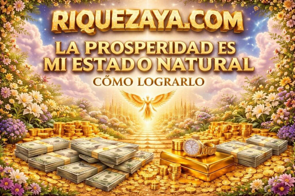 La prosperidad es mi estado natural»: cómo lograrlo