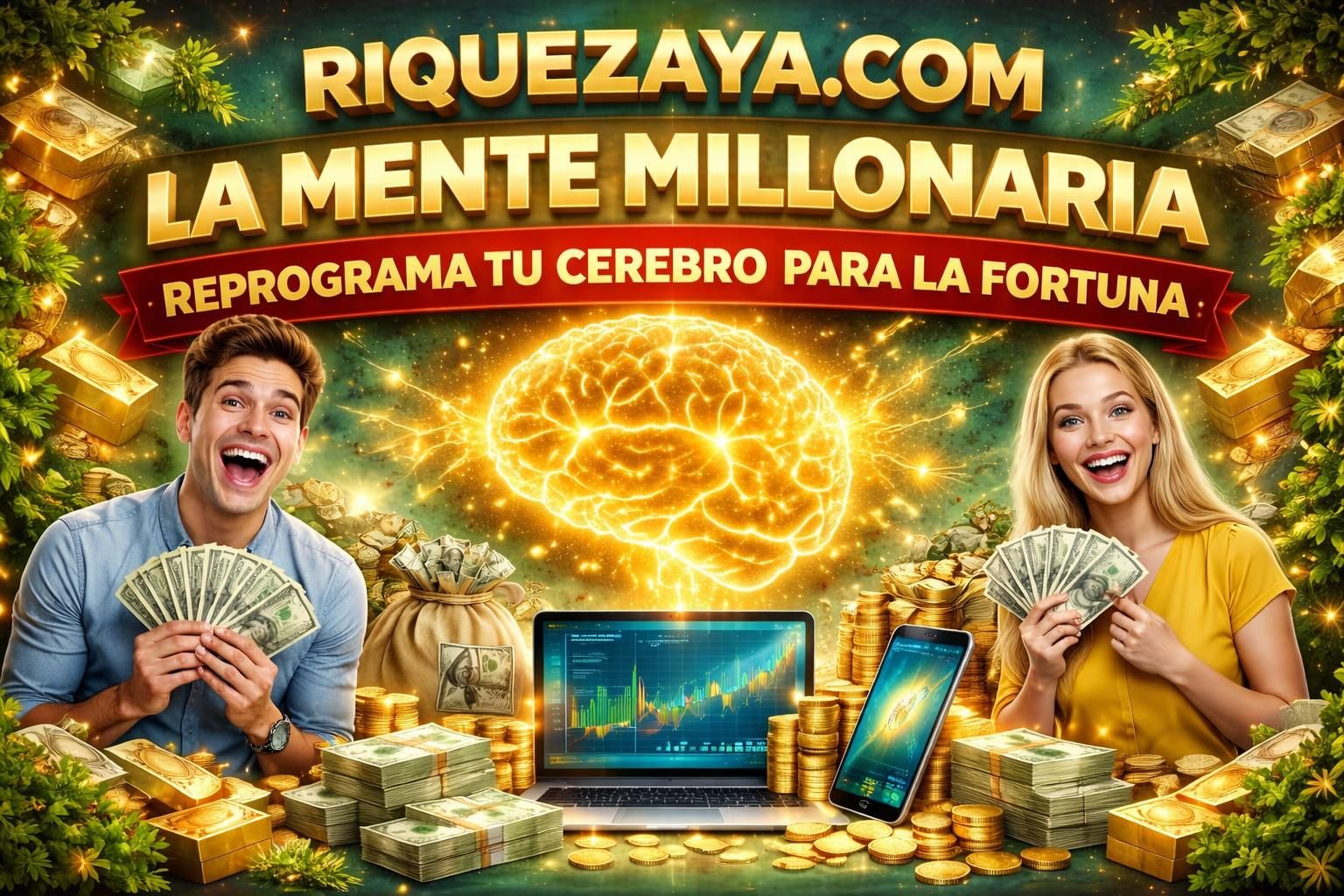 La mente millonaria: reprograma tu cerebro para la fortuna