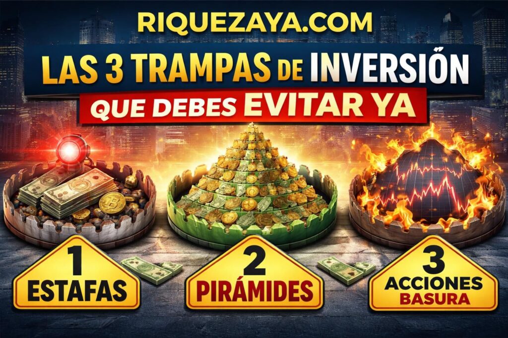 Las 3 trampas de inversión que debes evitar YA
