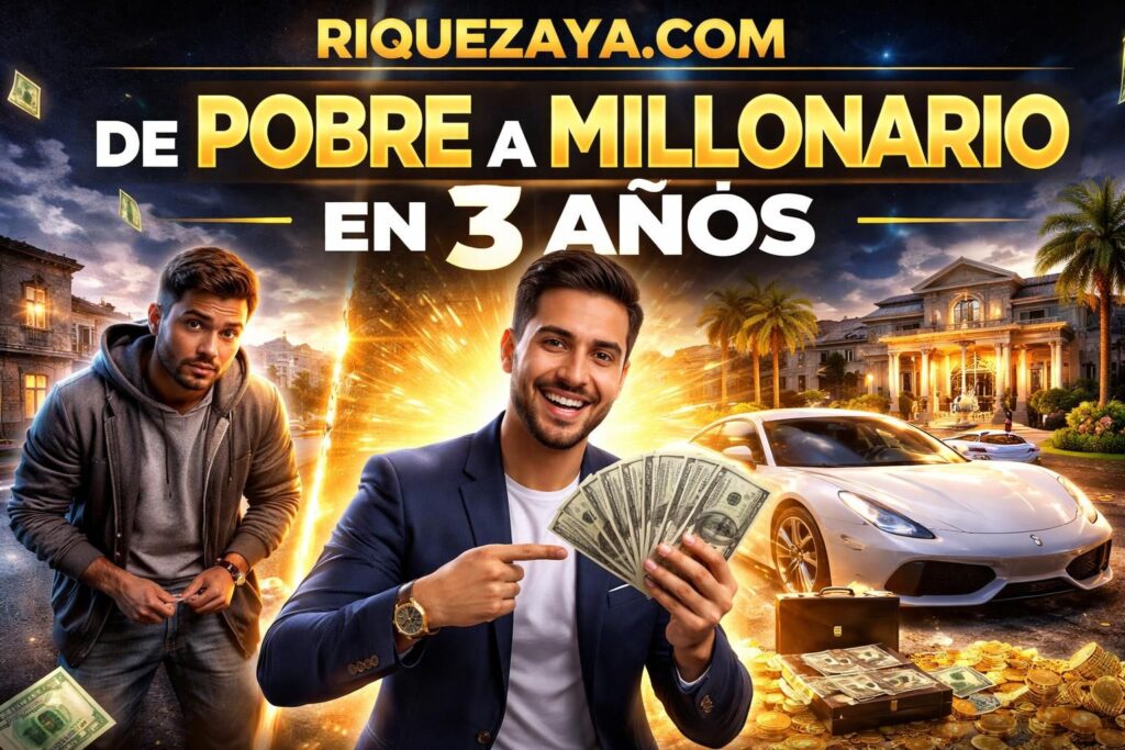 De pobre a millonario en 3 años» – Mi historia real