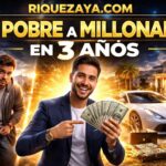 De pobre a millonario en 3 años» – Mi historia real