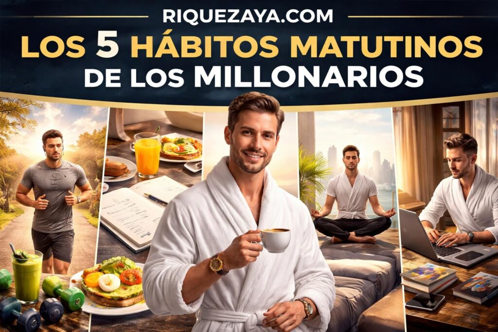 Los 5 hábitos matutinos de los millonarios