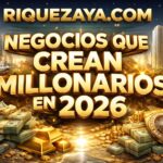 Negocios que crean millonarios en 2026
