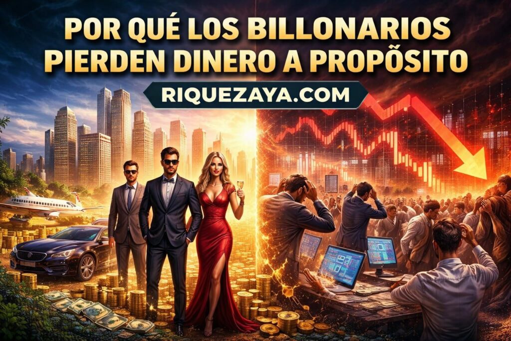 Por qué los billonarios pierden dinero a propósito