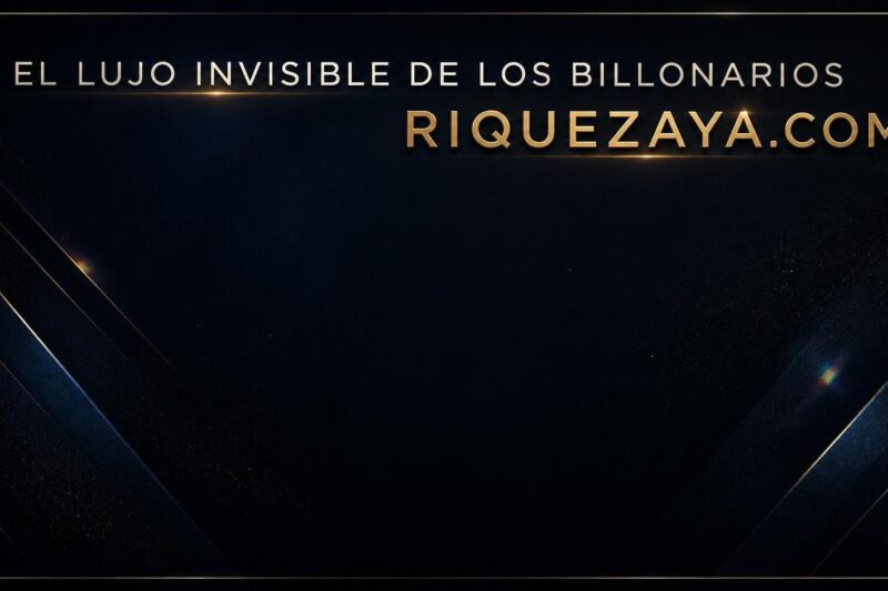 El lujo invisible de los billonarios.