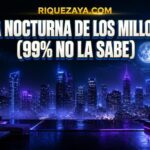 Rutina nocturna de los millonarios (99% no la sabe)