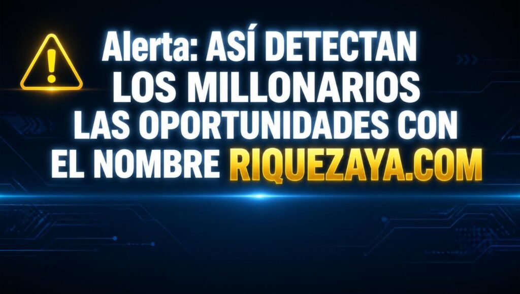 Alerta: Así detectan los millonarios las oportunidades
